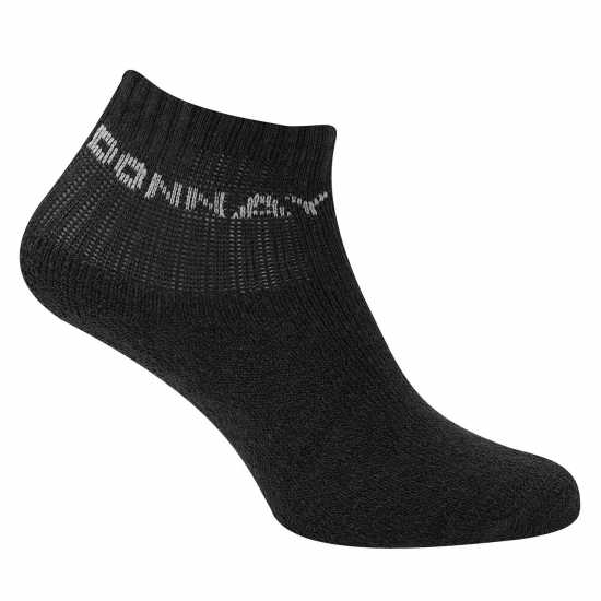Donnay Ниски Чорапи 10 Pack Quarter Socks Childrens Black Детски чорапи