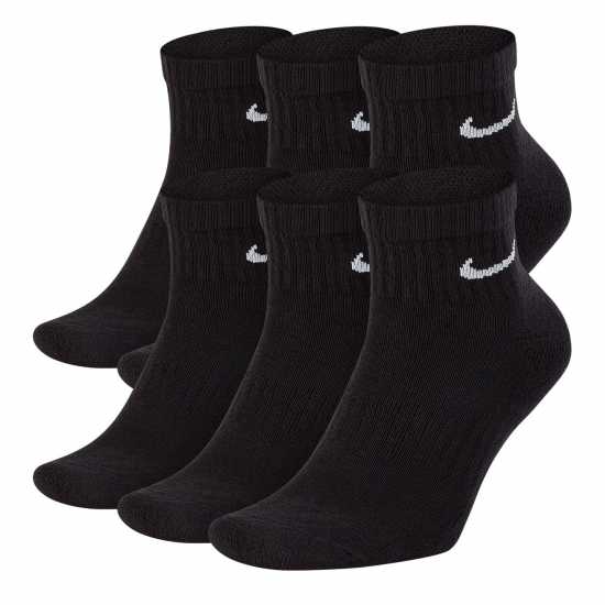 Nike 6Pk Quarter Sox Sn00 Nike 6Pk Quarter Sox Sn00