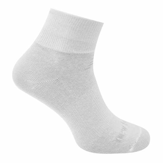 New Balance 3 Pack Ankle Socks Бяло New Balance 3 Pack Ankle Socks Бяло