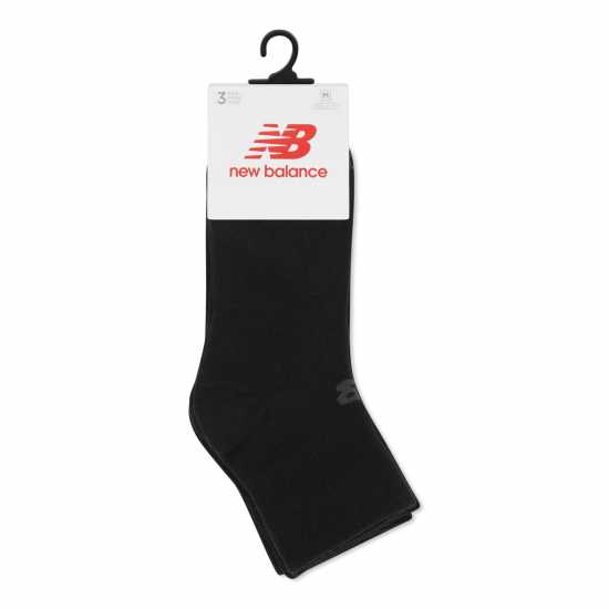 New Balance 3 Pack Ankle Socks  