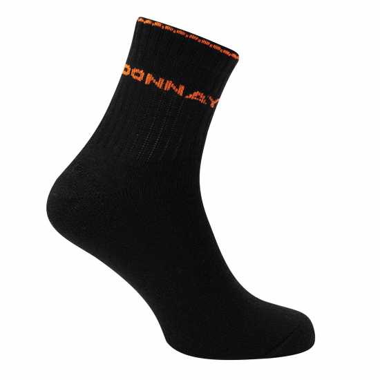 Donnay Ниски Чорапи 10 Pack Quarter Socks Plus Size Mens Bright Asst Мъжки чорапи