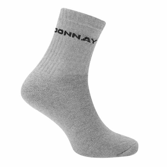 Donnay Ниски Чорапи 10 Pack Quarter Socks Plus Size Mens Multi Asst Мъжки чорапи