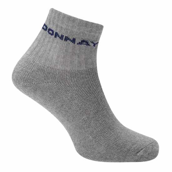 Donnay Детски Чорапи До Глезена 10 Pack Quarter Socks Junior White Детски чорапи