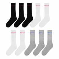 Donnay Детски Чорапи До Глезена 10 Pack Quarter Socks Junior Multi Asst Детски чорапи