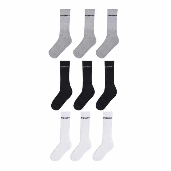 Donnay Ниски Чорапи 10 Pack Quarter Socks Много ассорти Мъжки чорапи
