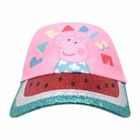 Character Peppa Pig Trapper Hat Infant Boys Melon Cap Шапки с козирка