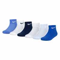 Nike 6Pk Qtr Sock In99  