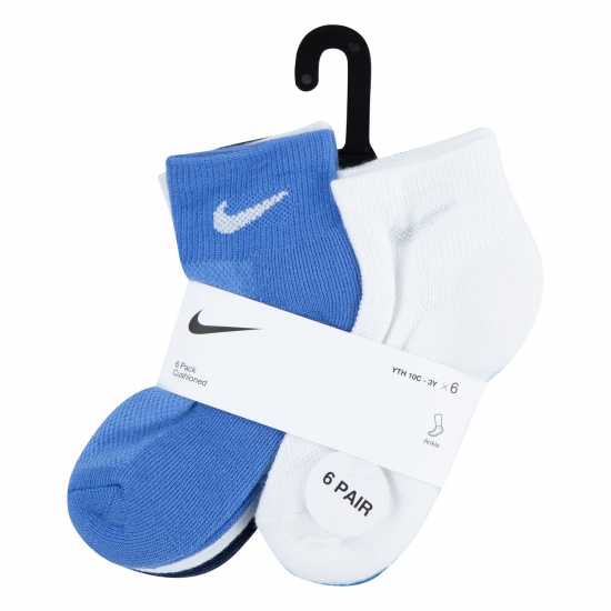 Nike 6Pk Qtr Sock In99  