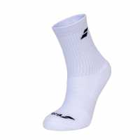 Babolat Tennis Socks 3 Pack White Мъжки чорапи