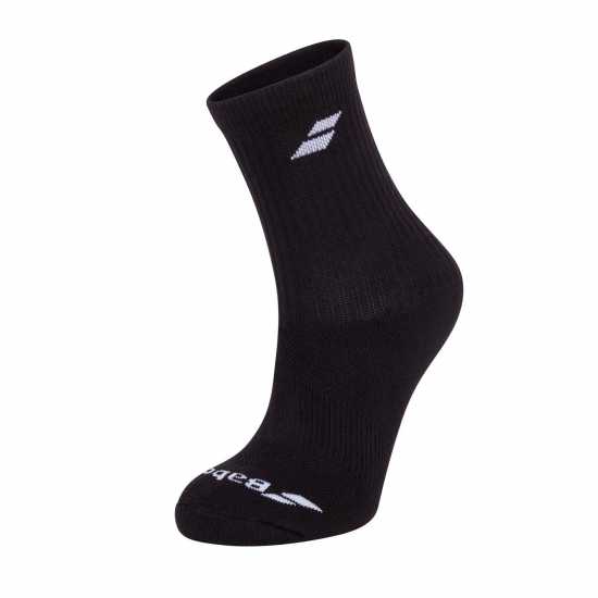 Мъжки чорапи Babolat Tennis Socks 3 Pack Черно Babolat Tennis Socks 3 Pack Черно Мъжки чорапи