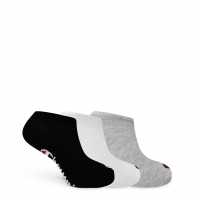 Champion 3 Pack Of Trainer Socks Mens Grey Мъжки чорапи