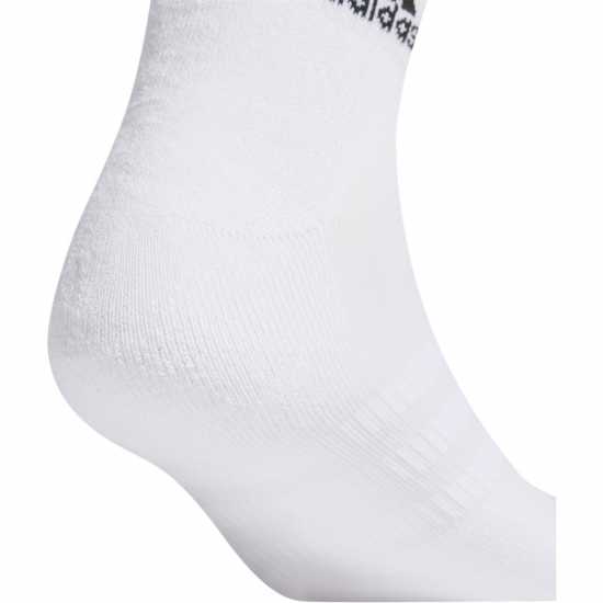 Adidas Cushioned Sportswear Ankle Socks 3 Pairs Бяло Мъжки чорапи
