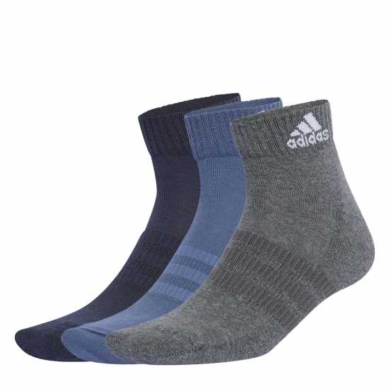 Adidas Cushioned Sportswear Ankle Socks 3 Pairs Legend Ink/Prel Мъжки чорапи