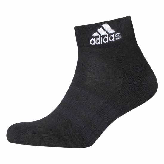 Мъжки чорапи Adidas Cushioned Sportswear Ankle Socks 3 Pairs Сив/Черен/Бял Adidas Cushioned Sportswear Ankle Socks 3 Pairs Сив/Черен/Бял Мъжки чорапи