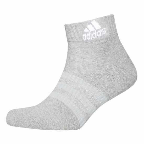Adidas Ankle Socks 3 Pack Gry/Blk/Wht Мъжки чорапи