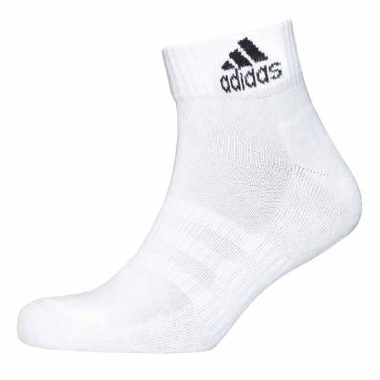Мъжки чорапи Adidas Cushioned Sportswear Ankle Socks 3 Pairs Сив/Черен/Бял Adidas Cushioned Sportswear Ankle Socks 3 Pairs Сив/Черен/Бял Мъжки чорапи