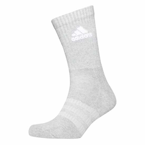 Adidas Crew Socks 3 Pack MegGreyHtr Мъжки чорапи