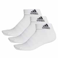 Adidas Ankle Socks 3 Pack White Дамски чорапи