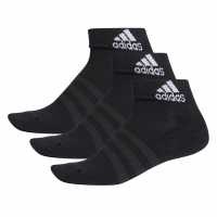 Adidas Ankle Socks 3 Pack Black Дамски чорапи