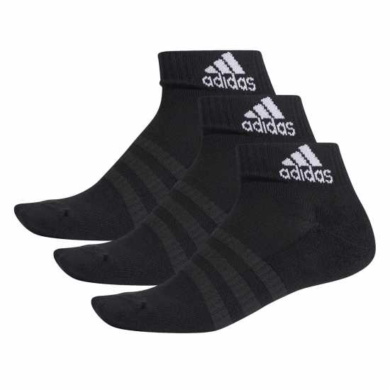 Дамски чорапи Adidas Cushioned Sportswear Ankle Socks 3 Pairs Черно Adidas Cushioned Sportswear Ankle Socks 3 Pairs Черно Дамски чорапи
