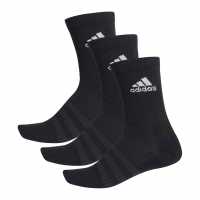 Adidas Crew Socks 3 Pack Womens Black Дамски чорапи