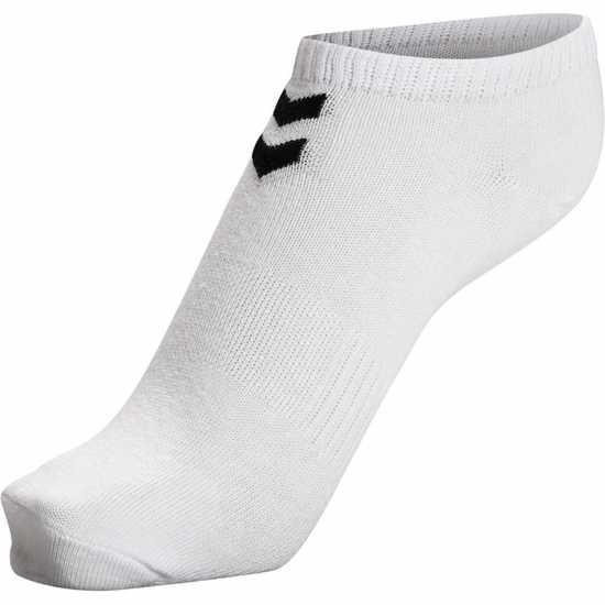 Hummel Chevron 6 Pack Of Ankle Socks White Мъжки чорапи