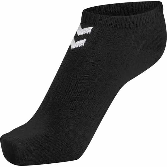Hummel Chevron 6 Pack Of Ankle Socks Black Мъжки чорапи