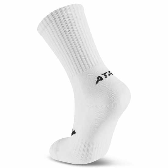 Atak Sports Atak Mid Socks Junior White Atak Sports Atak Mid Socks Junior White