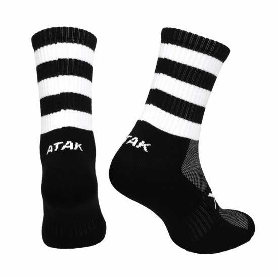 Atak Gaa Mid Socks Boys Black/White Детски чорапи