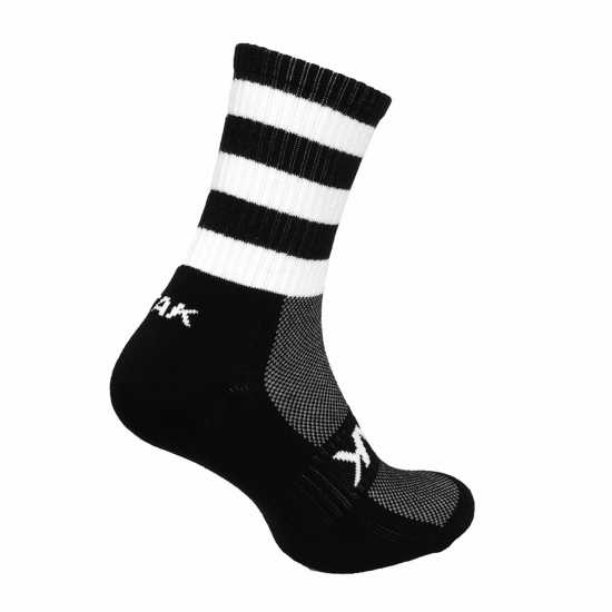 Детски чорапи Atak Sports Gaa Mid Socks Junior Black/White Atak Sports Gaa Mid Socks Junior Black/White Детски чорапи