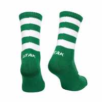 Atak Gaa Mid Socks Boys Green/White Детски чорапи