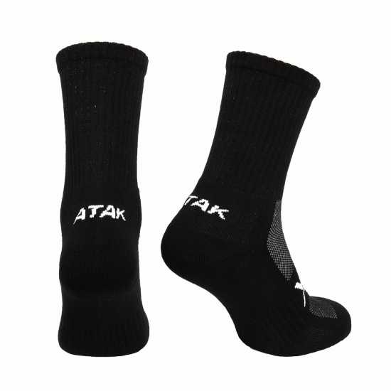 Atak Gaa Mid Socks Boys Black Детски чорапи