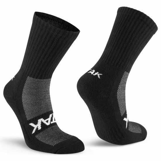 Atak Sports Atak Mid Socks Junior Black Atak Sports Atak Mid Socks Junior Black