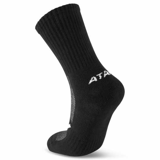 Atak Sports Atak Mid Socks Junior Black Atak Sports Atak Mid Socks Junior Black