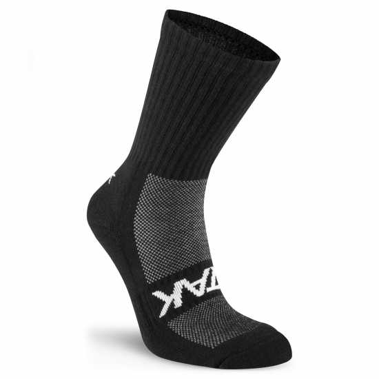 Atak Sports Atak Mid Socks Junior Black Atak Sports Atak Mid Socks Junior Black