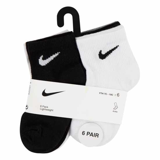 Nike 6 Pack Of Trainer Socks Infants Смесено Детски чорапи