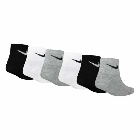 Nike 6 Pack Of Trainer Socks Infants Смесено Детски чорапи