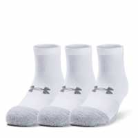 Under Armour Heatgear Low Cut Socks 3 Pack White Мъжки чорапи