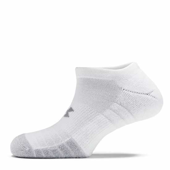Мъжки чорапи Under Armour Armour Ua Performance Tech 3-Pack No Show Socks Unisex Бяло Under Armour Armour Ua Performance Tech 3-Pack No Show Socks Unisex Бяло Мъжки чорапи