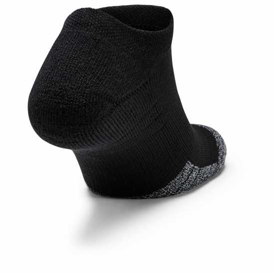 Under Armour Heatgear No Show Socks 3 Pack Black Мъжки чорапи