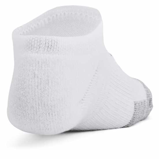 Under Armour Armour UA Performance Tech 3-Pack No Show Socks Kids' Бяло Детски чорапи