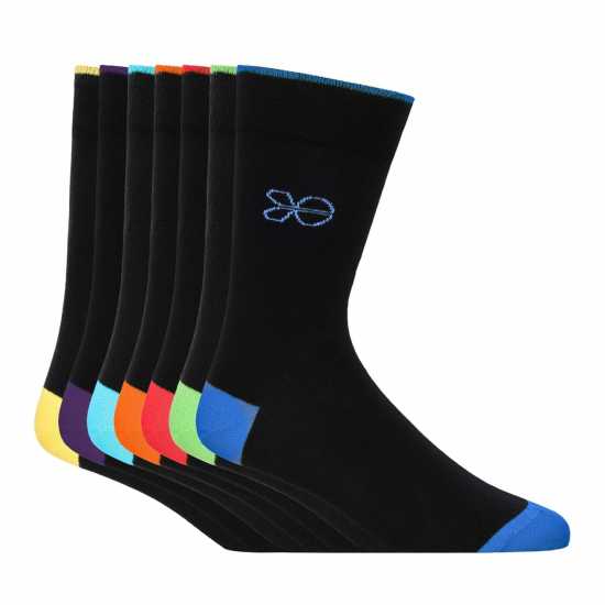 7 Pack Of Farrango Sport Socks  