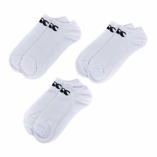 Canterbury Unisex Trainer Liners 3 Pack  - Мъжки чорапи