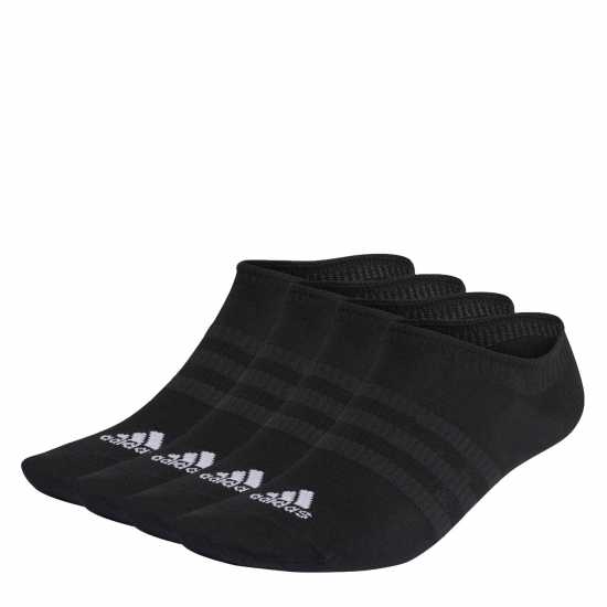 Adidas Thin And Light No Show Socks 3 Pack  