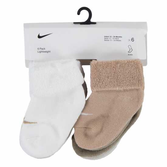 Nike 6Pk Terry Sock Bb41  Детски чорапи