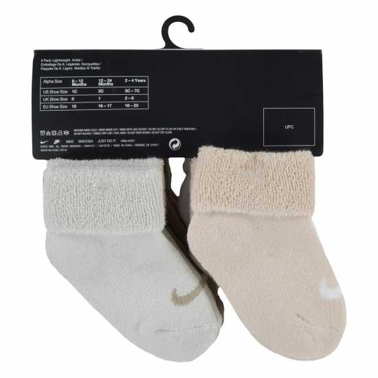Nike 6Pk Terry Sock Bb41  Детски чорапи