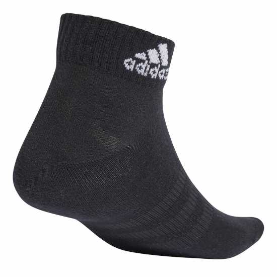 Мъжки чорапи Adidas Thin And Light Ankle Socks 3 Pairs Сиво/Бяло/Черно Adidas Thin And Light Ankle Socks 3 Pairs Сиво/Бяло/Черно Мъжки чорапи