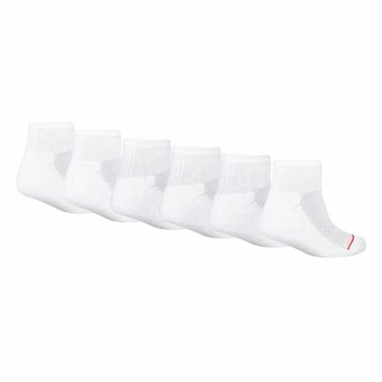Air Jordan 6Pk Ankle Sock Juniors Бяло Детски чорапи