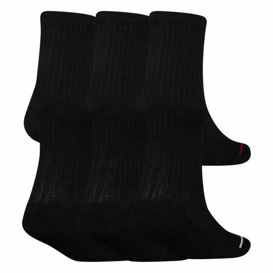 Детски чорапи Air Jordan Legend Crew 6Pk Sock Juniors Черно Air Jordan Legend Crew 6Pk Sock Juniors Черно Детски чорапи