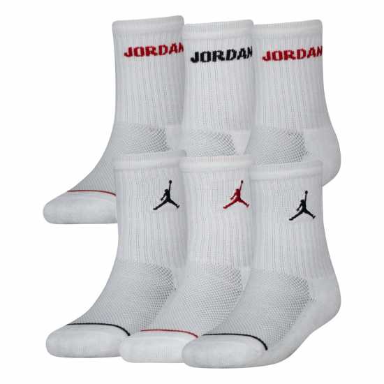 Air Jordan Legend 6 Pack Crew Socks Childrens  Детски чорапи